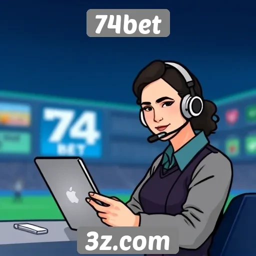 Suporte ao cliente do site 74bet