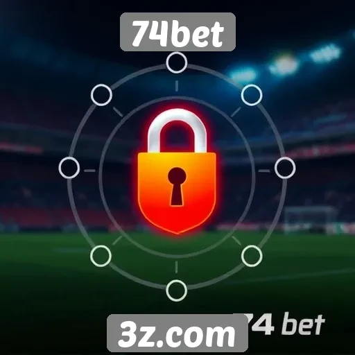 Recursos de segurança no site de apostas 74bet